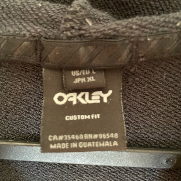 Graphic black zip up hoodie - Picture 3 of 3